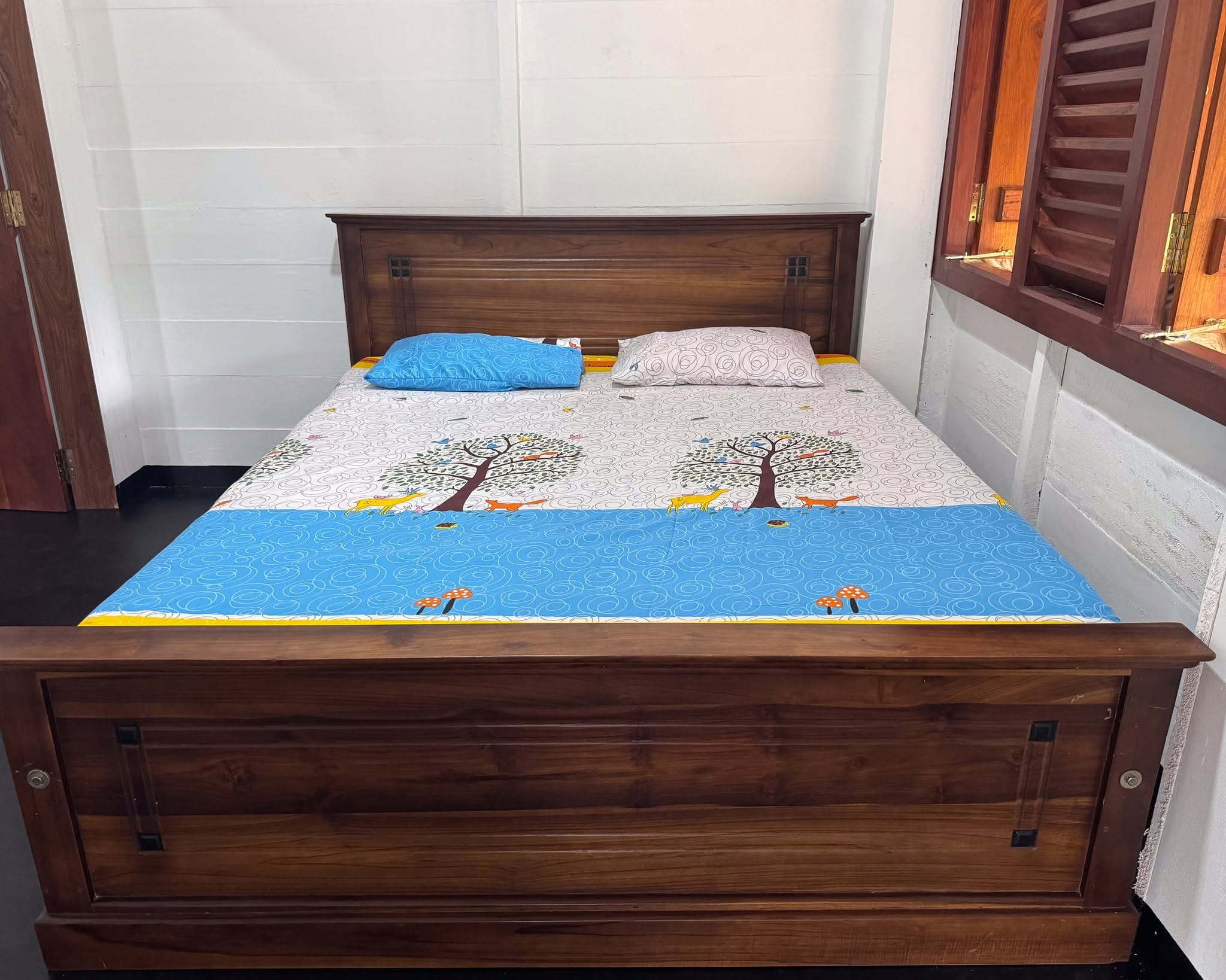 Handcrafted Timber King Bedroom