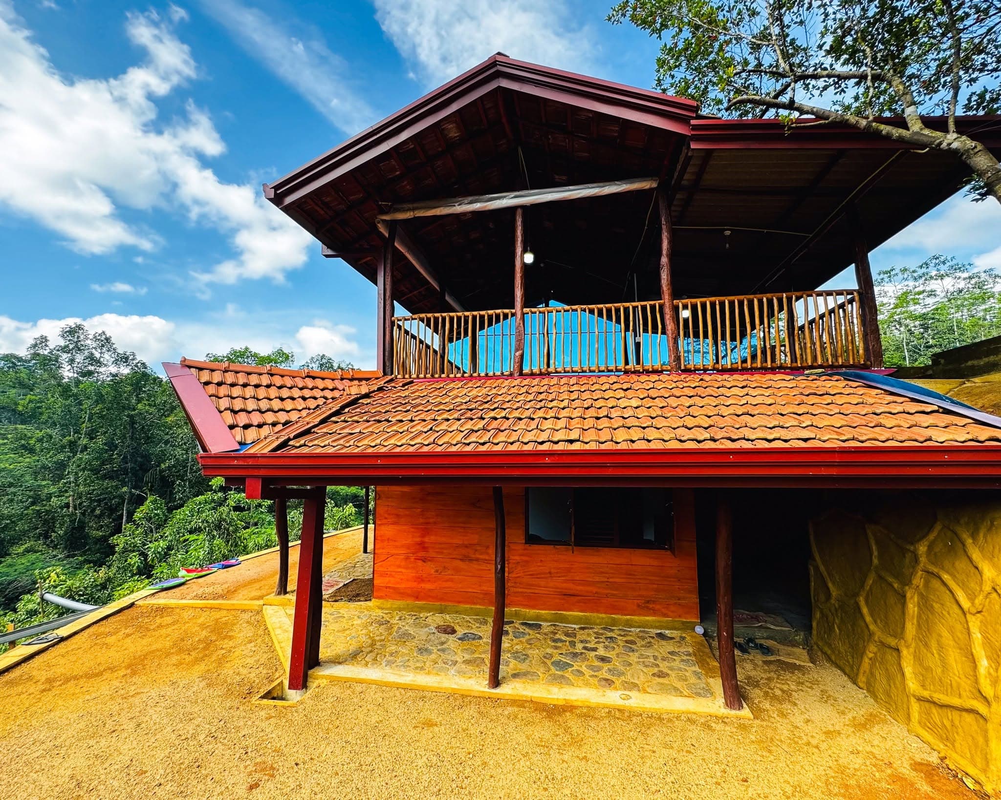 Clay Tile Facade & Veranda