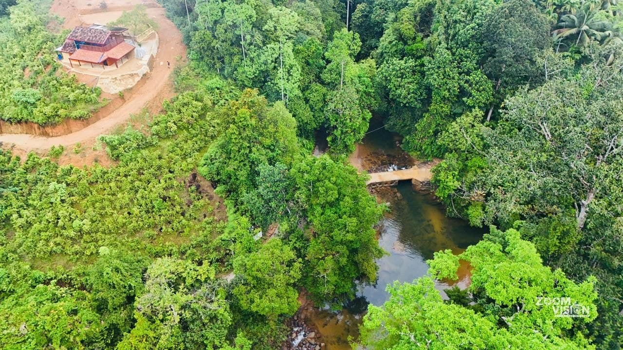 Drone View – Cabana & Rainforest River